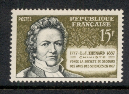 France-1957-Charitable-Society-of-the-Friends-of-France-MUH