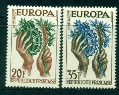 France-1957-Europa-MUH-Lot15456