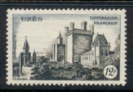 France-1957-Uzes-Chateau-MUH