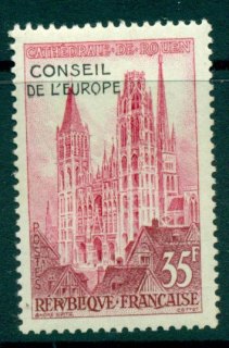 France-1958-Opt-Council-of-Europe-MUH-Lot24775