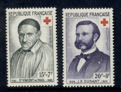 France-1958-Red-Cross-MUH