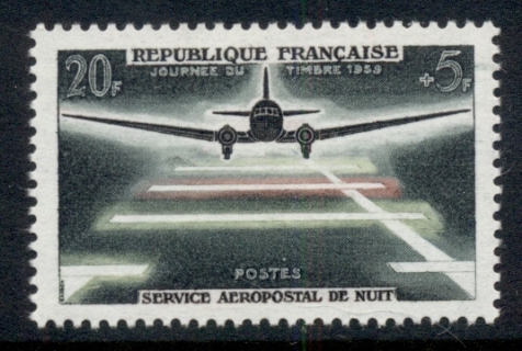 France-1959-Night-Air-Mail-MUH