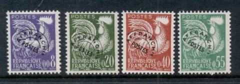 France-1960-Gallic-Cock-Precancels-MUH