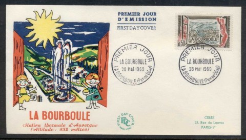 France-1960-La-Bourboule-FDC