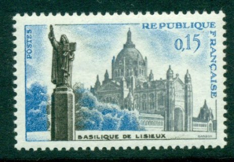 France-1960-Liseux-Basilica-MLH-Lot24540