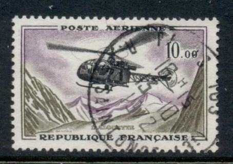 France-1960-Planes-10f-FU