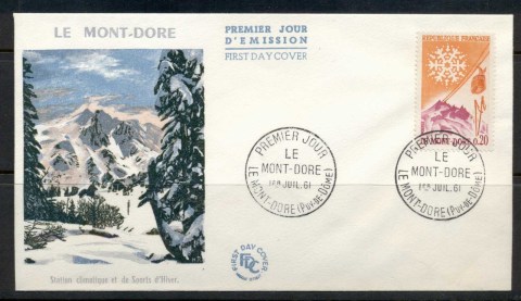 France-1961-Le-Mont-Dore-FDC