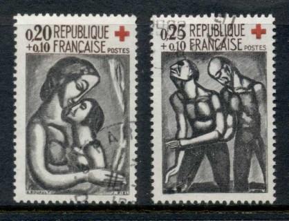 France-1961-Red-Cross-FU