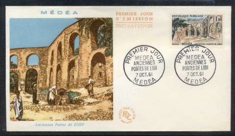 France-1961-Views-Medea-FDC