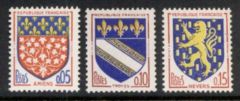 France-1962-63-Regional-Arme-MUH