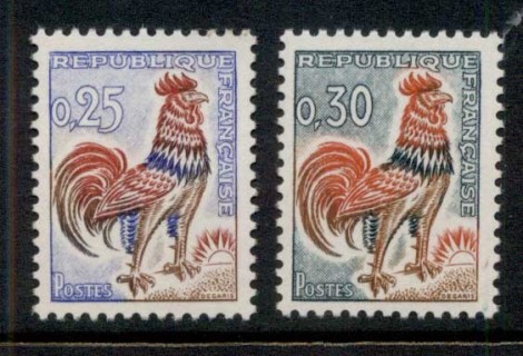 France-1962-Gallic-Cock-MUH