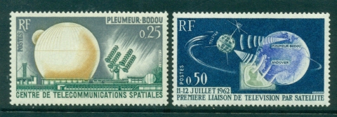 France-1962-Telstar-Satellite-MUH-Lot29043