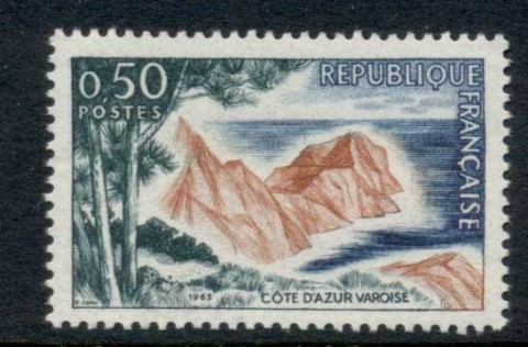 France-1963-Cote-DAzur-MUH