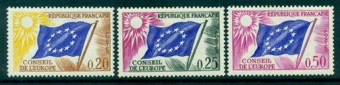 France-1963-Council-of-Europe-MLH-Lot24773