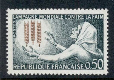 France-1963-FFH-Freedom-From-Hunger-FAOFreedom-From-Hunger-MUH