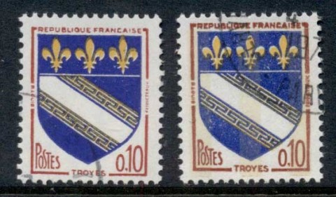 France-1963-Regional-Arms-phos-CTO