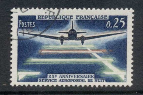 France-1964-Airmail-Night-Service-CTO