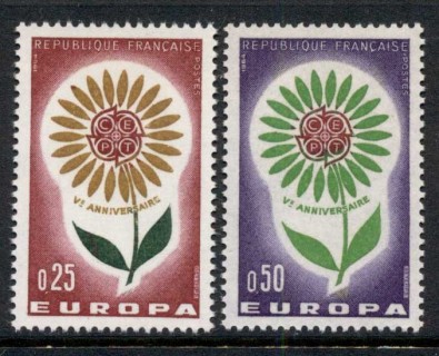 France-1964-Europa-MUH