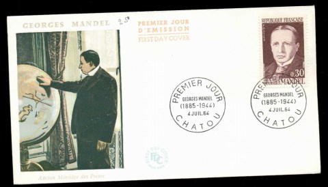 France-1964-Georges-Mandel-FDC