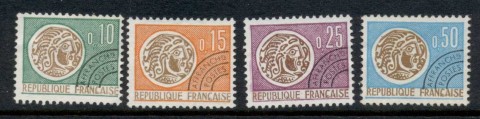 France-1964-Precancels-Gallic-Coin-FU