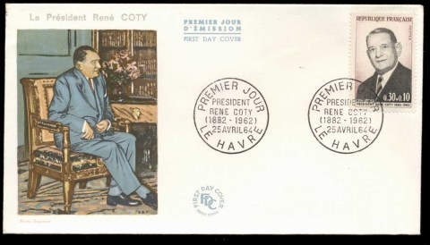 France-1964-President-Rene-Coty-FDC_1