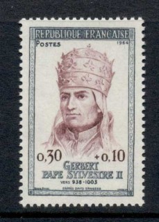 France-1964-Welfare-Pope-Sylvester-II-MUH