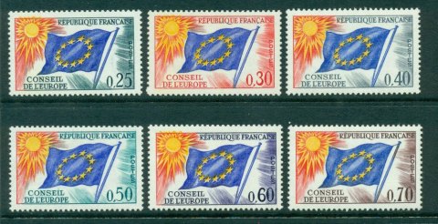 France-1965-Council-of-Europe-MUH-Lot24776