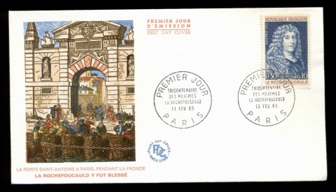 France-1965-La-Rochefoucauld-FDC_1