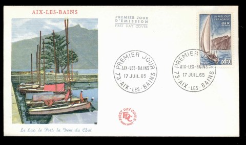 France-1965-Sailboat