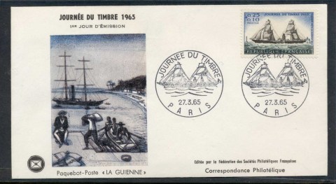 France-1965-Stamp-Day