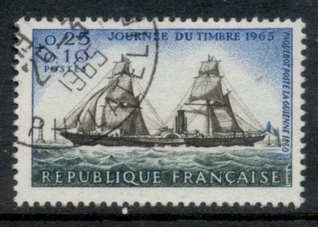 France-1965-Stamp-day-FU