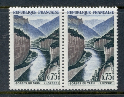 France-1965-Tarn-Gorge-75c-pr-MUH