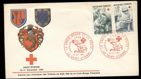 France-1966-Red-Cross-FDC_1