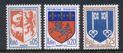 France-1966-Regional-Arms-MUH