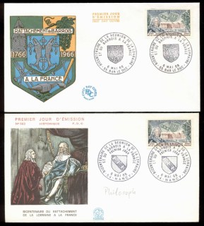 France-1966-Reunion-of-Lorraine-Bar-FDC