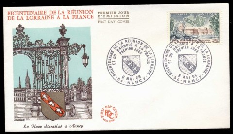 France-1966-Reunion-of-Lorraine-Bar-FDC_1