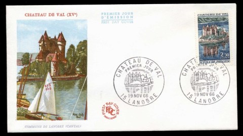 France-1966-Val-Chateau-FDC