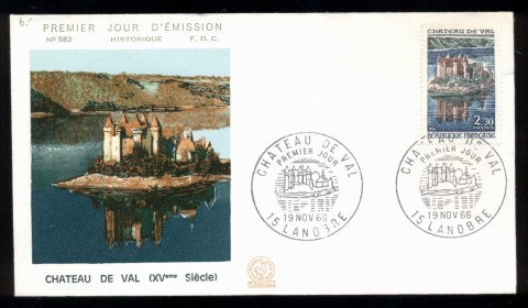 France-1966-Val-Chateau-FDC_1