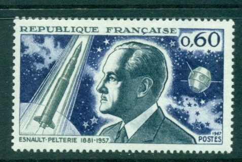 France-1967-A-1-Satellite-MUH-Lot29084