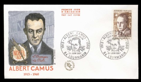 France-1967-Albert-Camus-FDC