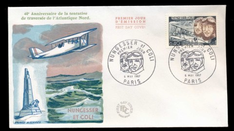 France-1967-French-Aviators-FDC