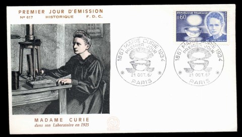 France-1967-Marie-Curie-FDC