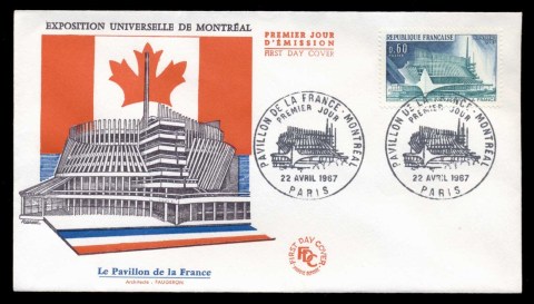 France-1967-Montreal-Expo-FDC