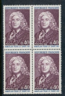 France-1968-Alain-rene-le-Sage-blk4-MUH