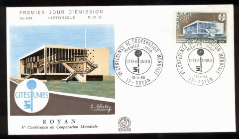 France-1968-Audio-Visual-Institute-FDC