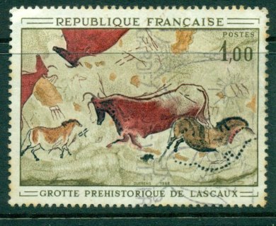 France-1968-Cave-paintings-FU-Lot24642