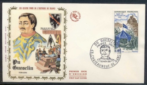 France-1968-Du-Guesclin-FDC