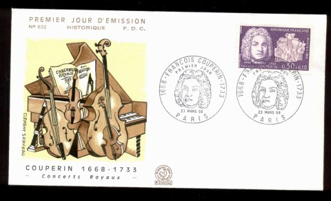 France-1968-Francois-Couperin-FDC