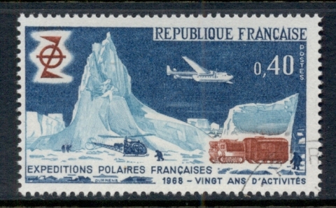 France-1968-French-Polar-Expeditions-CTO