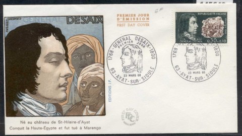 France-1968-General-Desaix-FDC